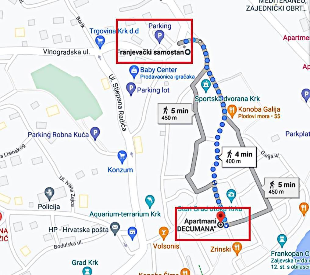 Apartment Decumana كرك المظهر الخارجي الصورة